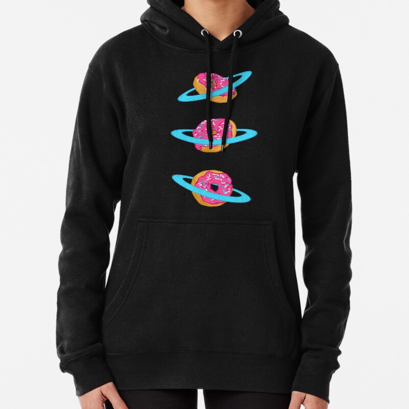 Sugar rings of Saturn Pullover Hoodie