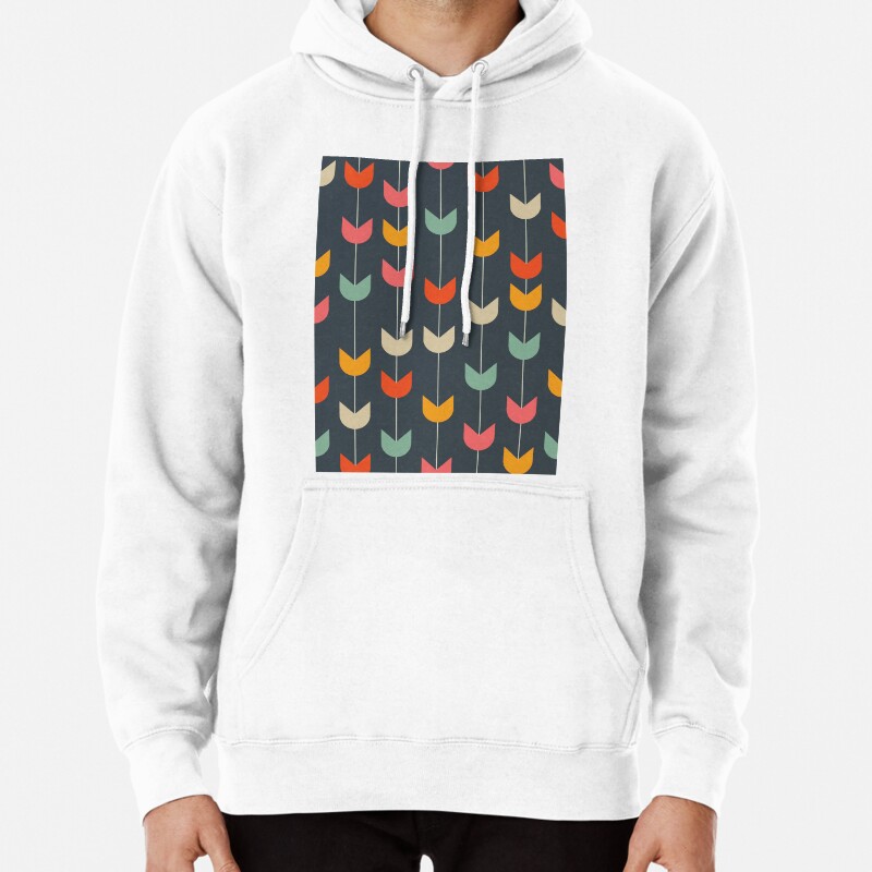 Tulips Pullover Hoodie