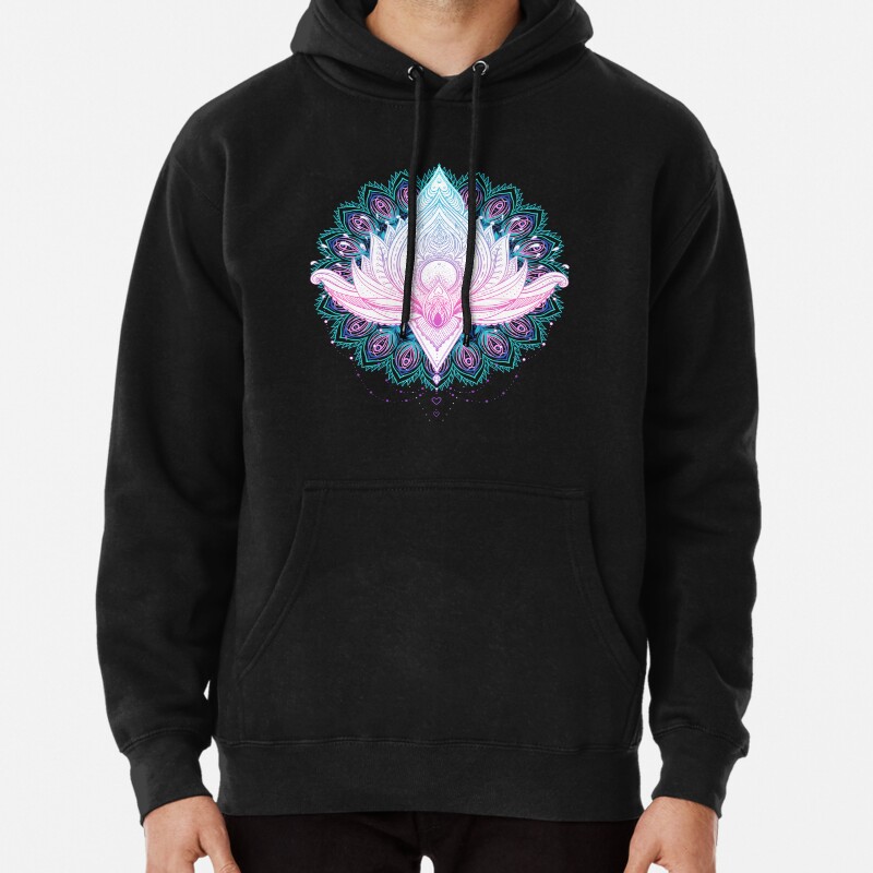 Lotus flower Pullover Hoodie