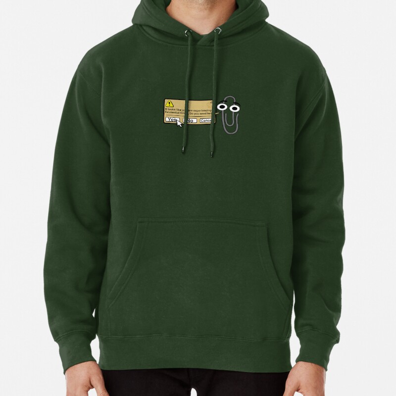 Clippet Existential Crisis Pullover Hoodie