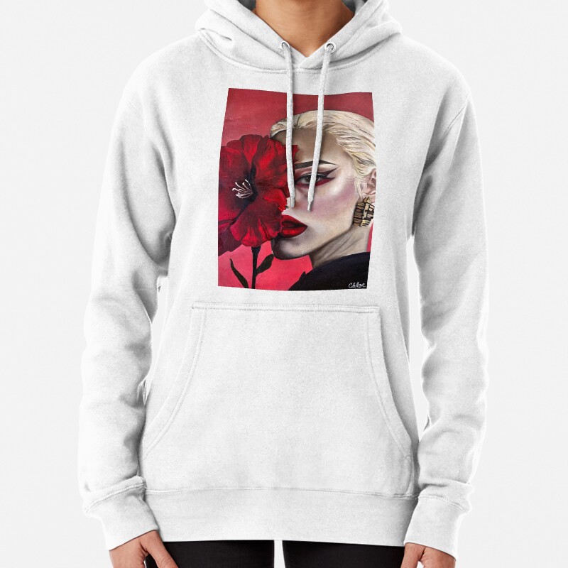 Flower Girl Pullover Hoodie