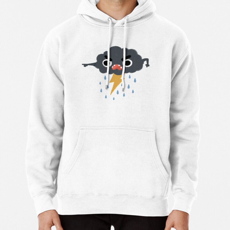 Grumpy Cloud Pullover Hoodie