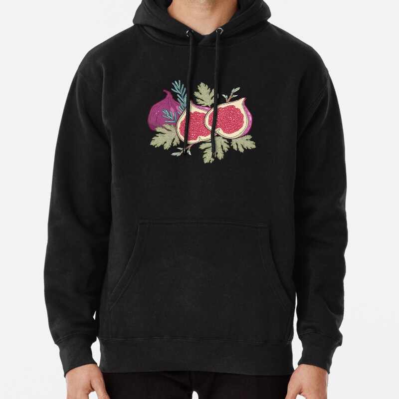 Dreamy fig garden Pullover Hoodie