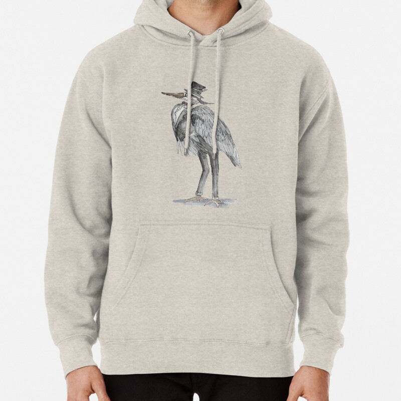 A Very Important Bird Pullover Hoodie