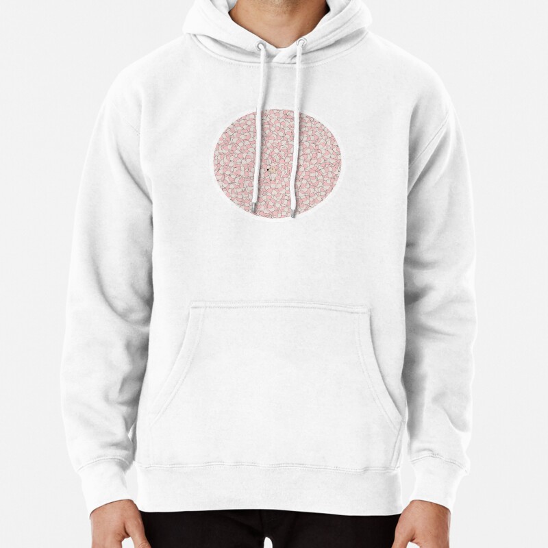 Sausage Dog Pattern Pullover Hoodie
