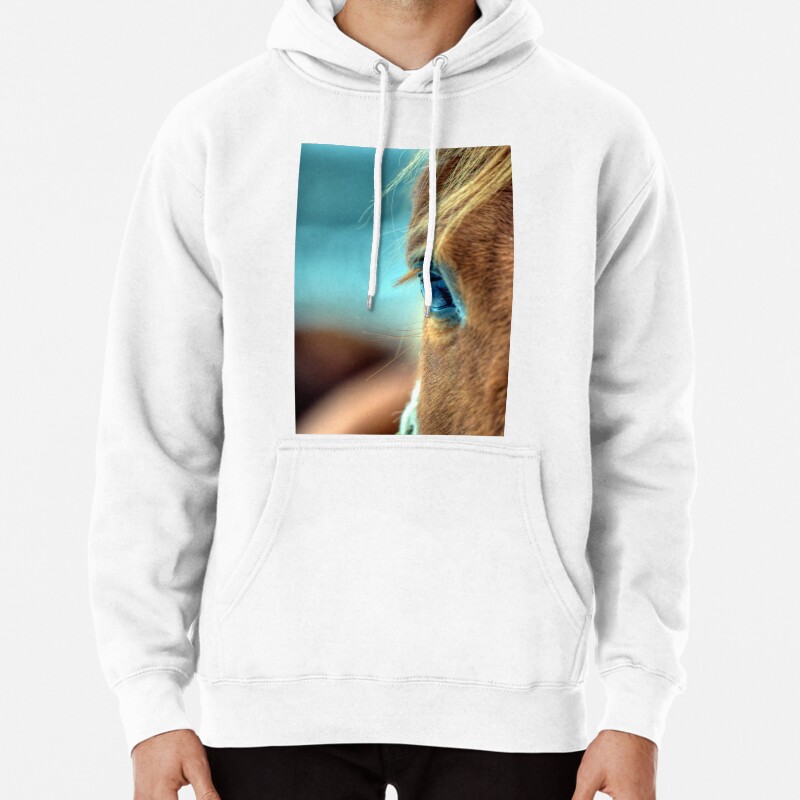 Horse Eye Pullover Hoodie