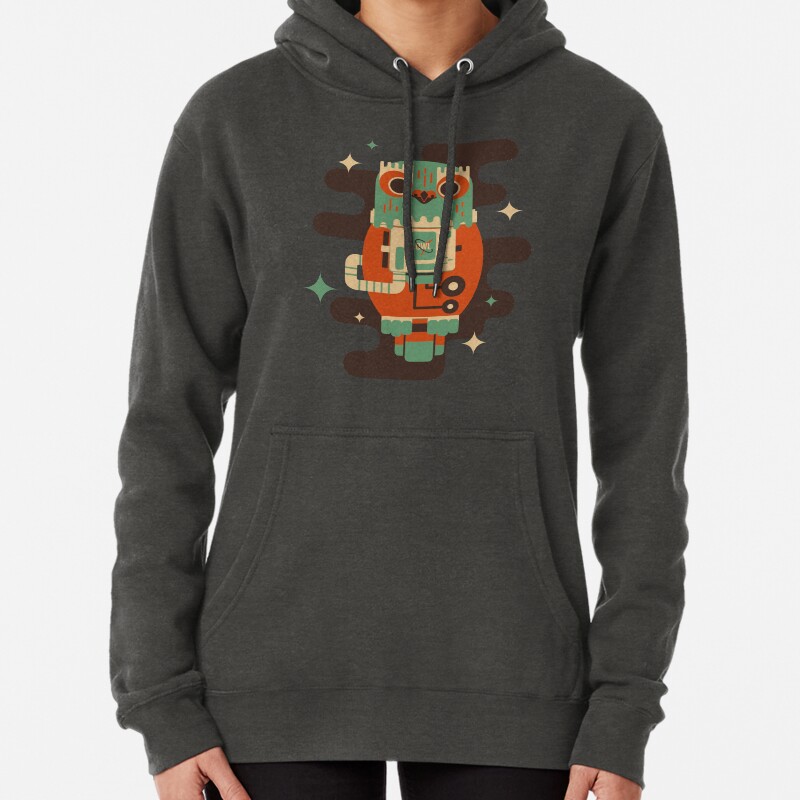 Owlstranaut Pullover Hoodie