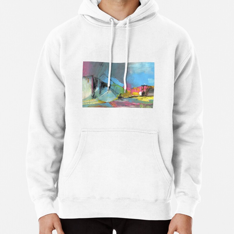 Spain- The Last Man in Town Pullover Hoodie