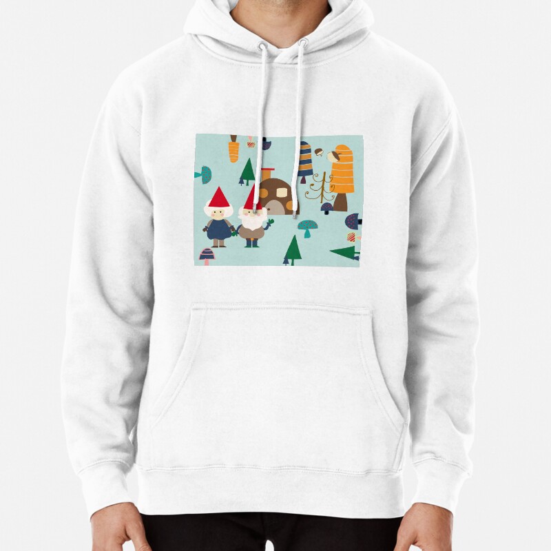 Gnome blue Pullover Hoodie