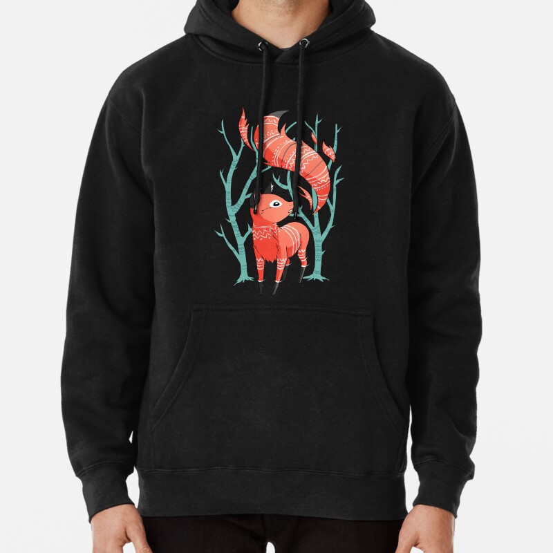 Winter Fox Pullover Hoodie