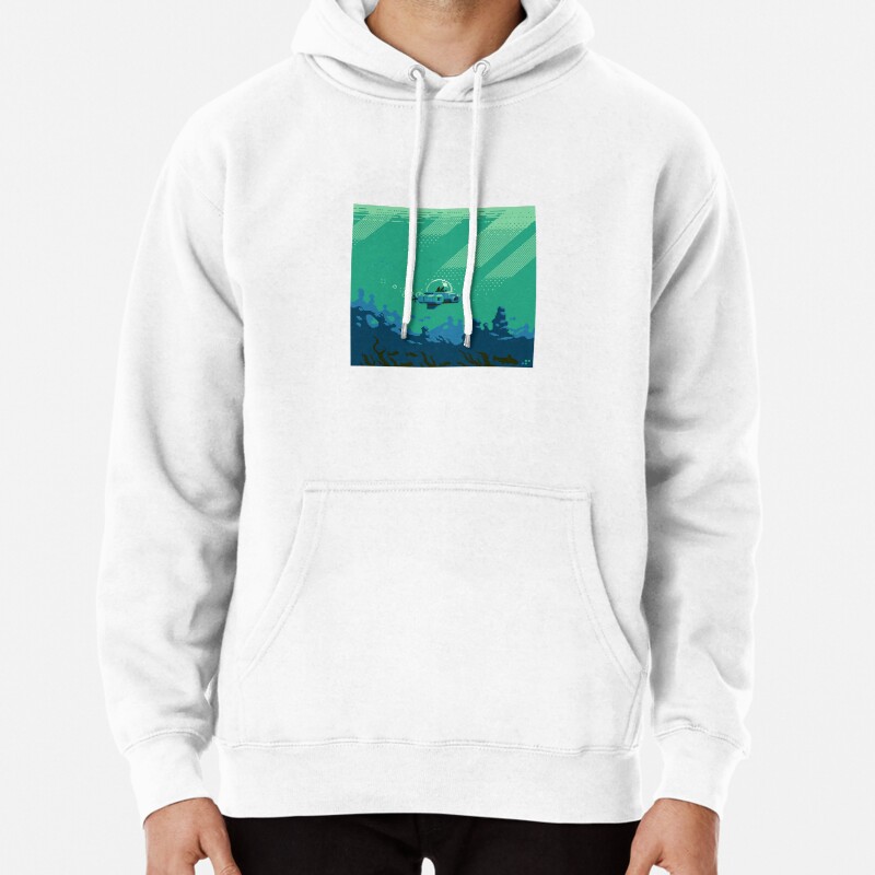 Cat Fishin Pullover Hoodie