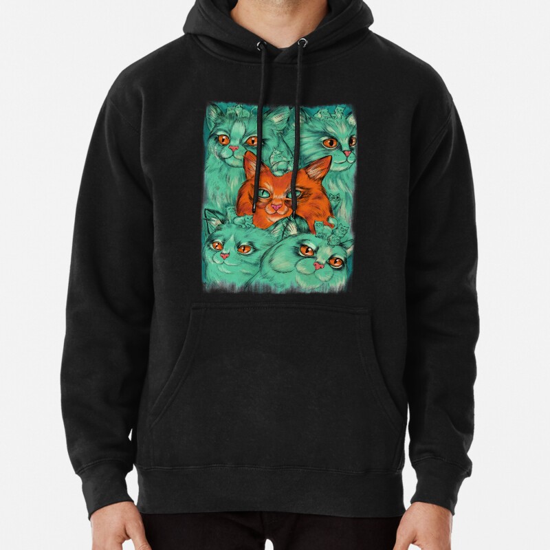 Kitty Madness Pullover Hoodie
