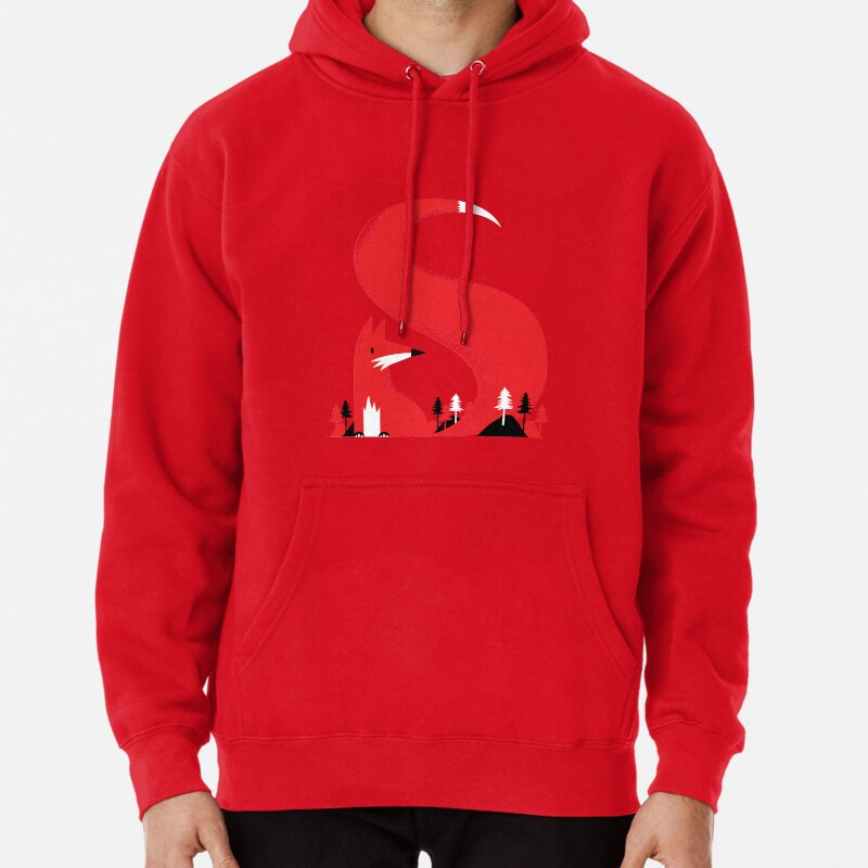 S like fox Pullover Hoodie