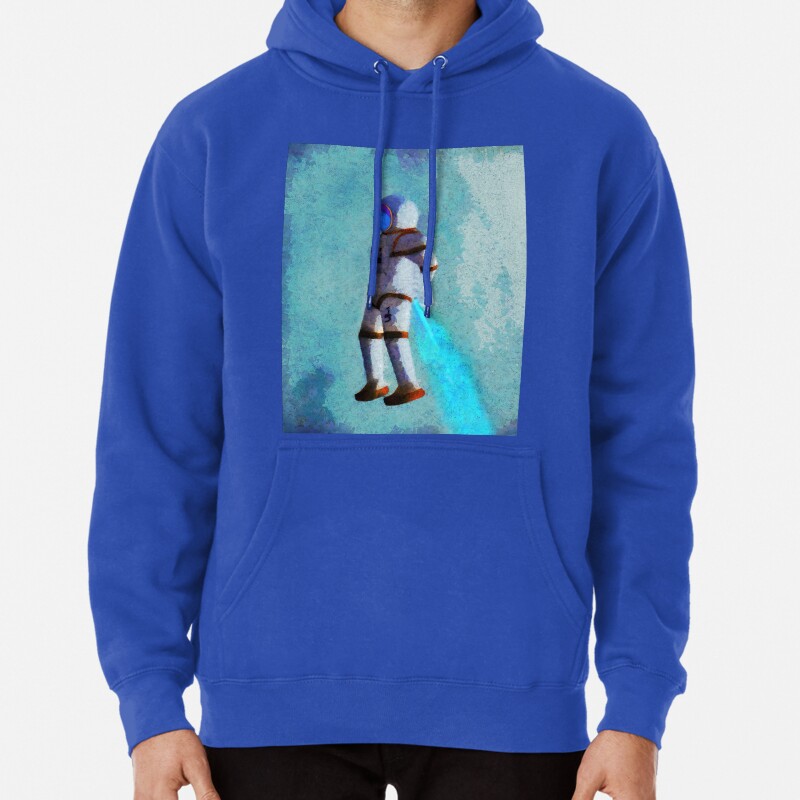 Space Jumping Pullover Hoodie