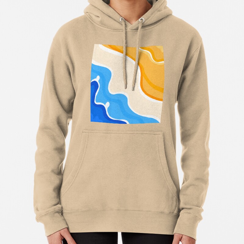 Summer beach Pullover Hoodie