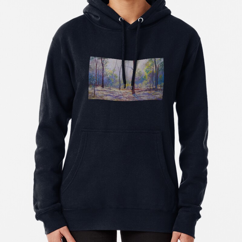 Moody Bush Blues Pullover Hoodie