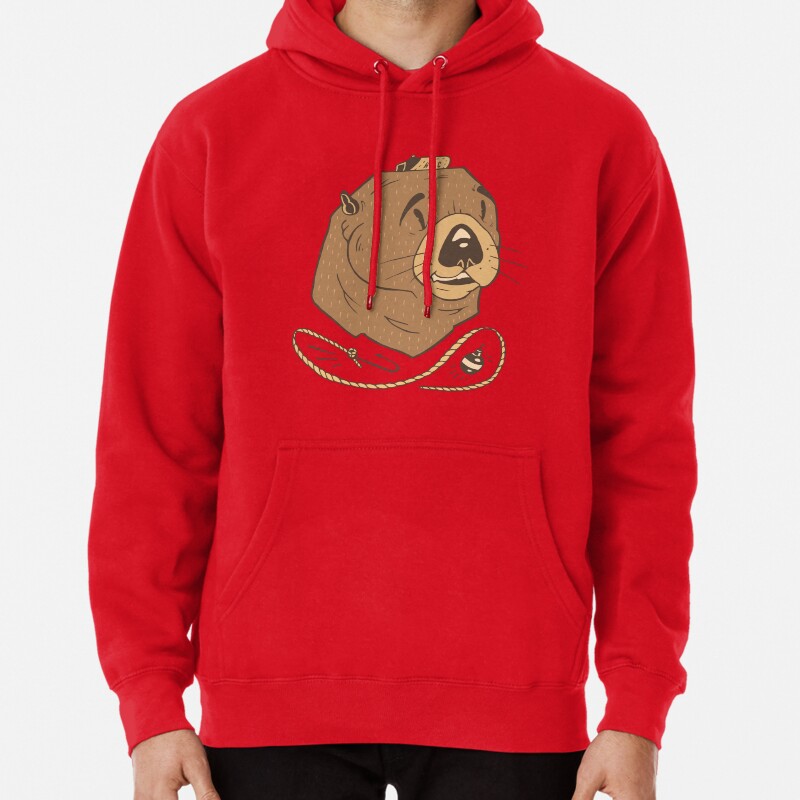 Sea Fairing Otter Pullover Hoodie