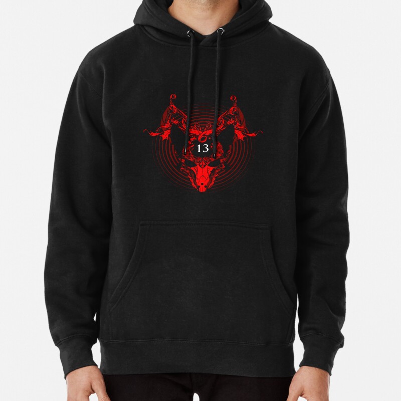 Unlucky Number 13 Pullover Hoodie