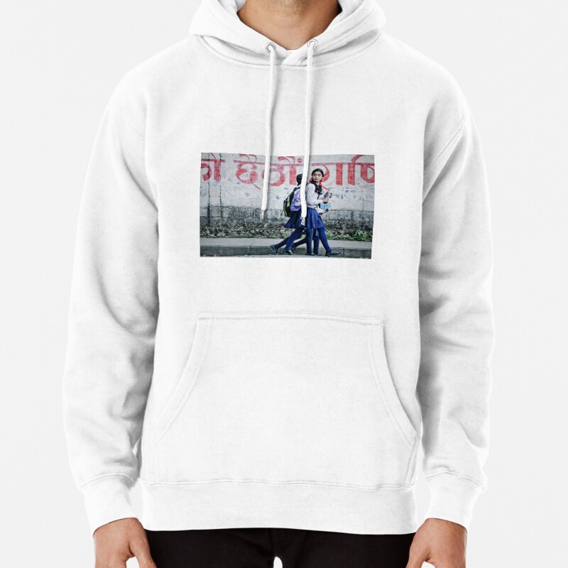 Blue Tights Pullover Hoodie