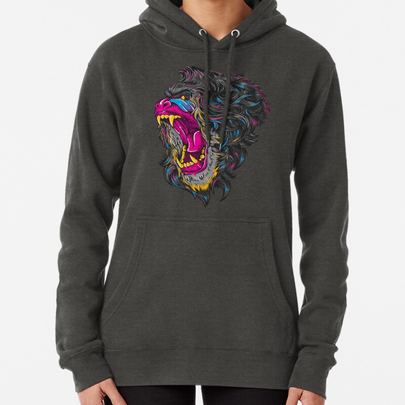Mandrilla Nervosa Pullover Hoodie