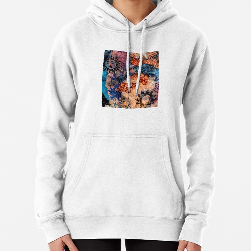 90s sun grunge vibes  Pullover Hoodie