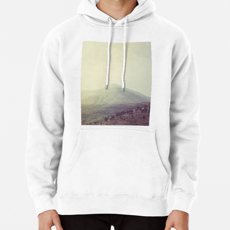 Mountains in the background III Pullover Hoodie