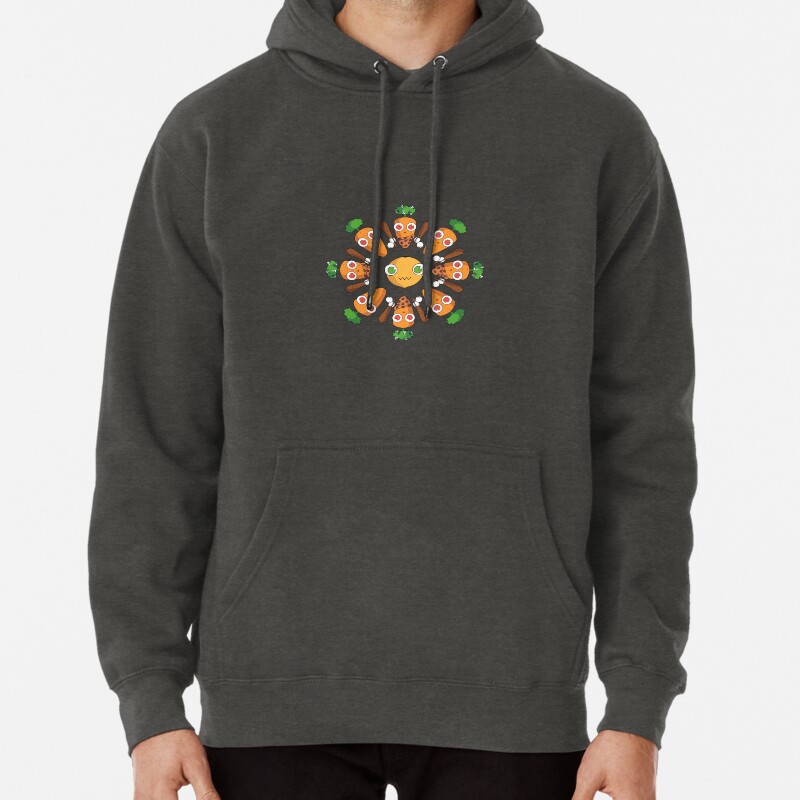 Happy Carrots Dance Pullover Hoodie