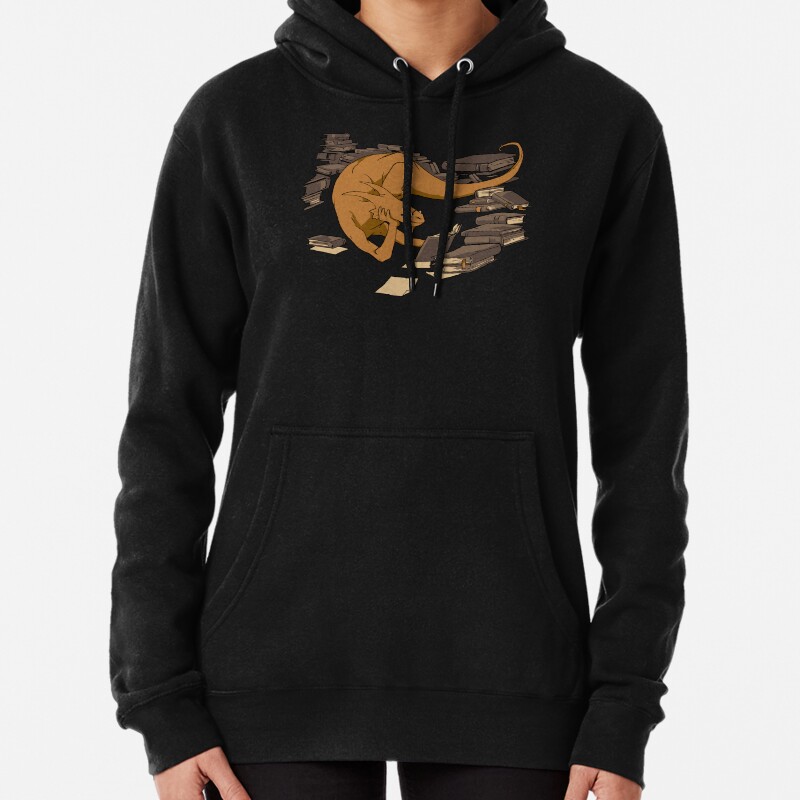 The Book Wyrm Pullover Hoodie