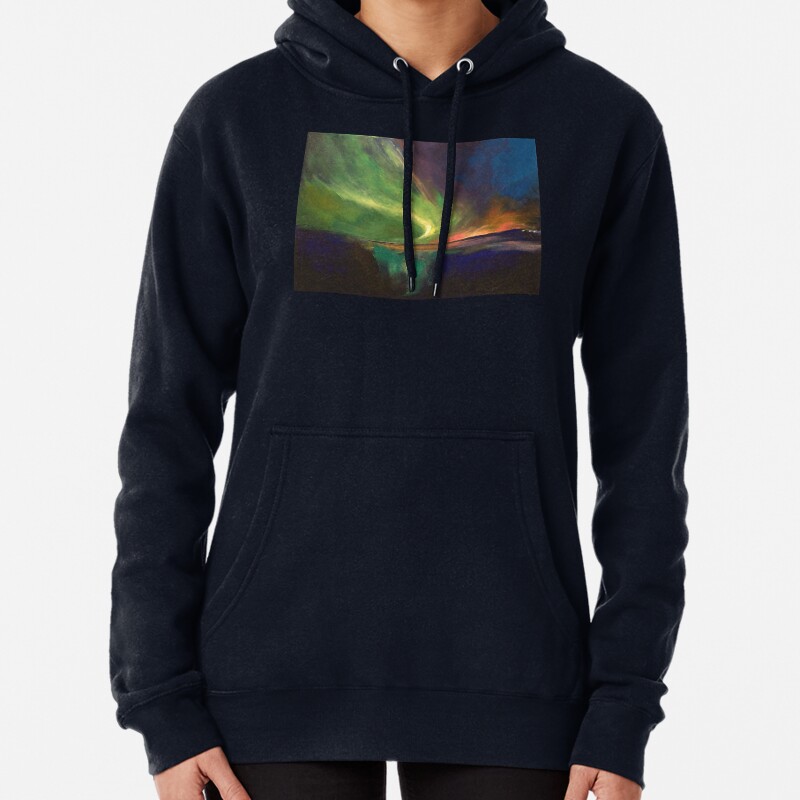 Aurora Borealis Pullover Hoodie
