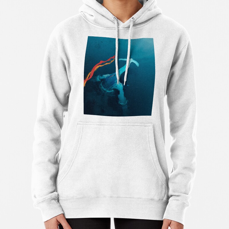 On the Back of the Giant Pullover Hoodie