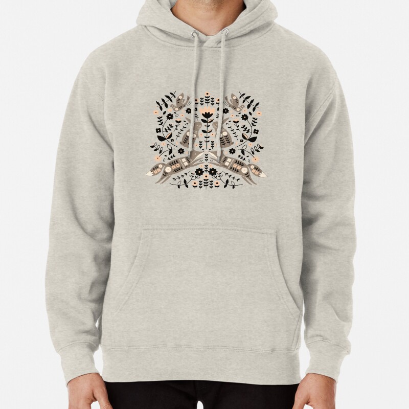 Woodland Folklore  Pullover Hoodie