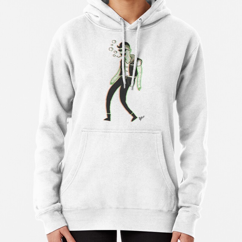 Groovin In 3D Pullover Hoodie