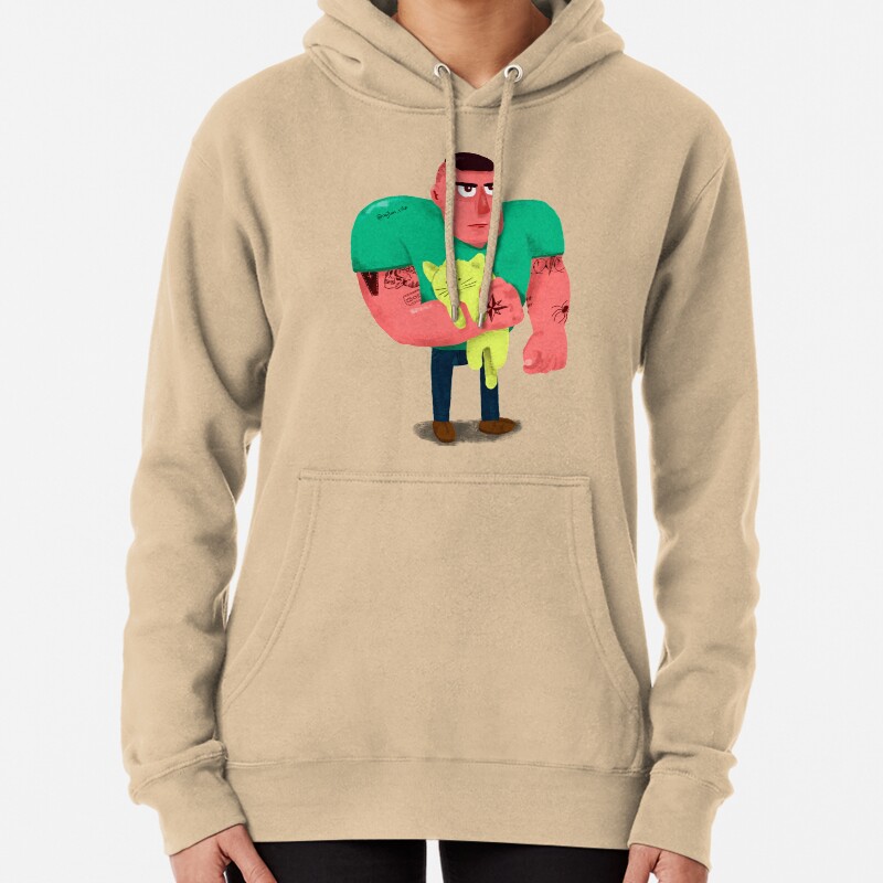 El chungo del gato Pullover Hoodie