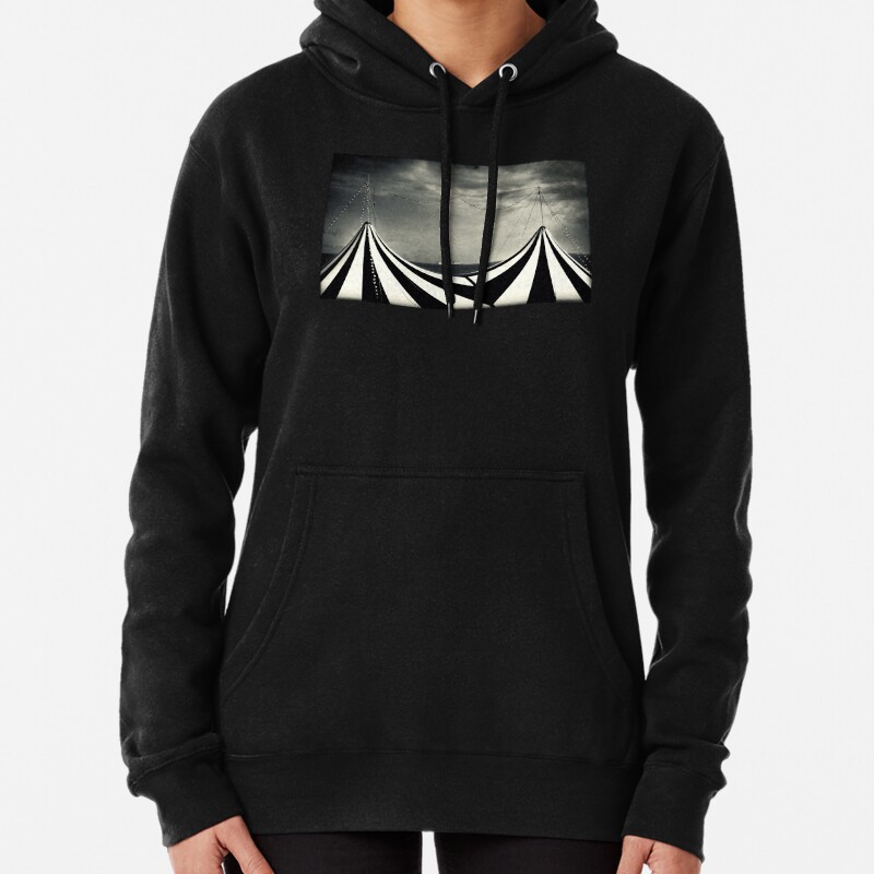 Circus with distant ships Pullover Hoodie