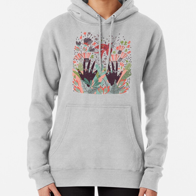 Spring Bird  Pullover Hoodie