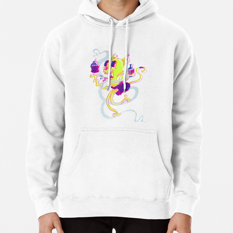 Crusty Cat Pullover Hoodie