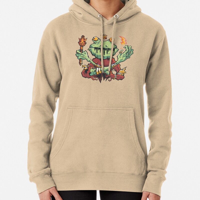 Frog King Pullover Hoodie