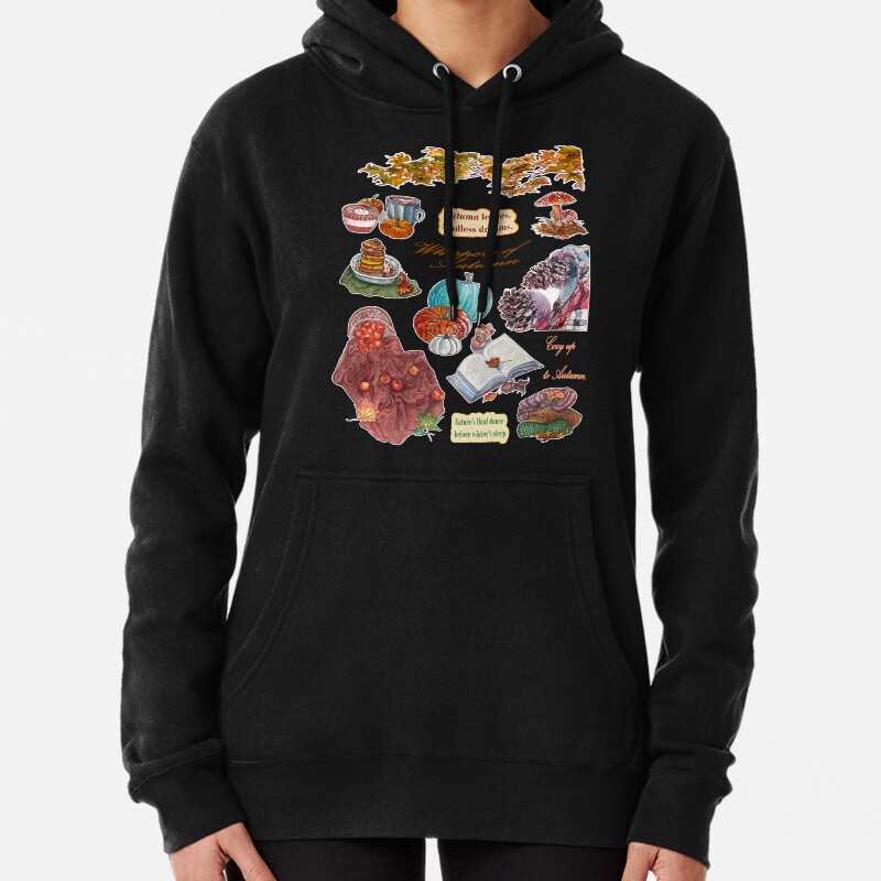 Whispers of Autumn Pullover Hoodie