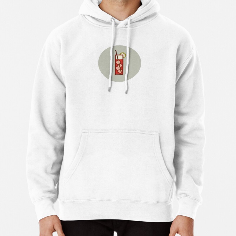 Mixed - Icon Prints Drinks Series Pullover Hoodie