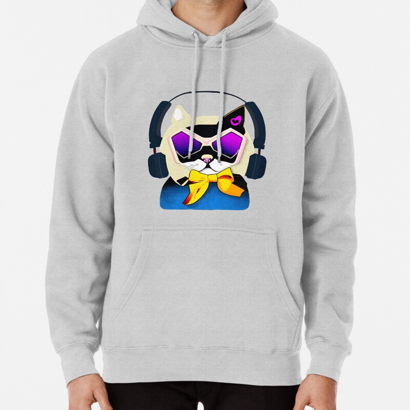 Cute cat Pullover Hoodie