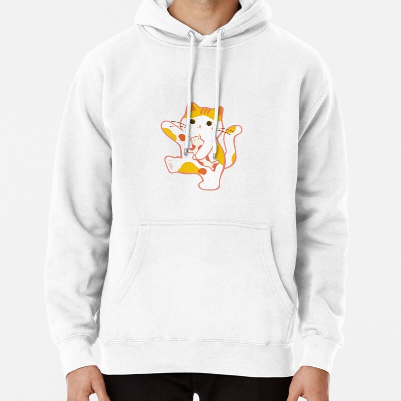 Cute cat Pullover Hoodie