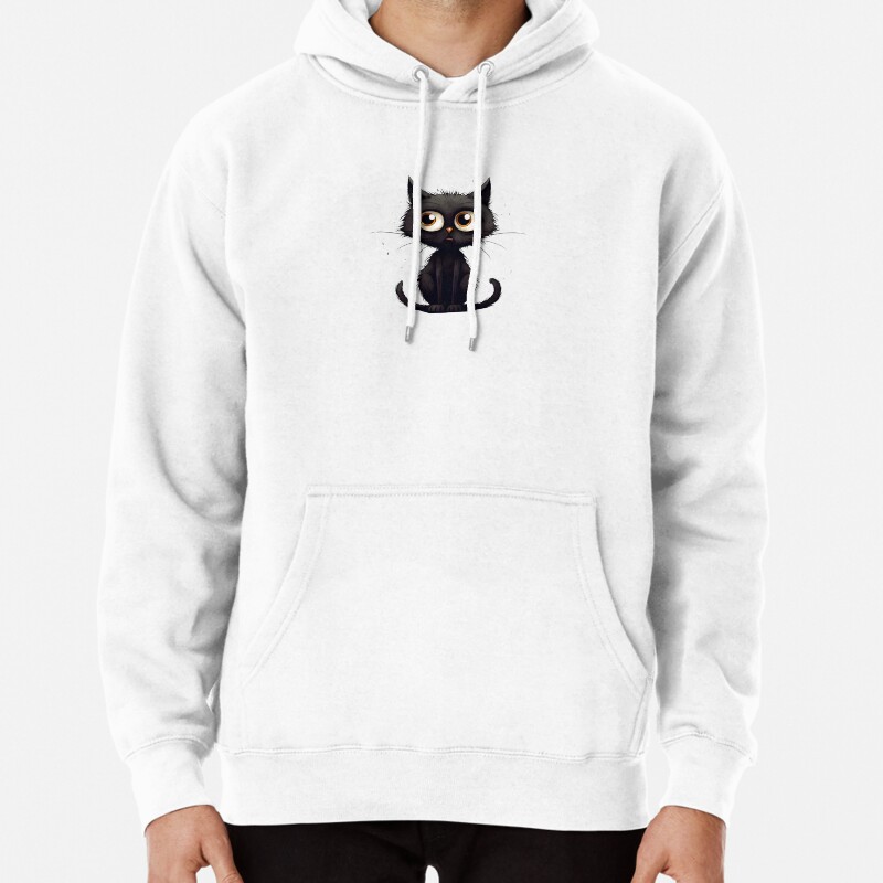 Cute cat Pullover Hoodie