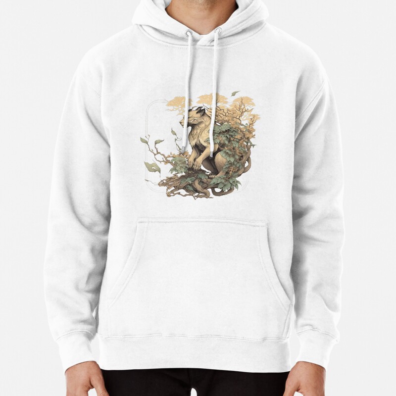Feline mythology Pullover Hoodie