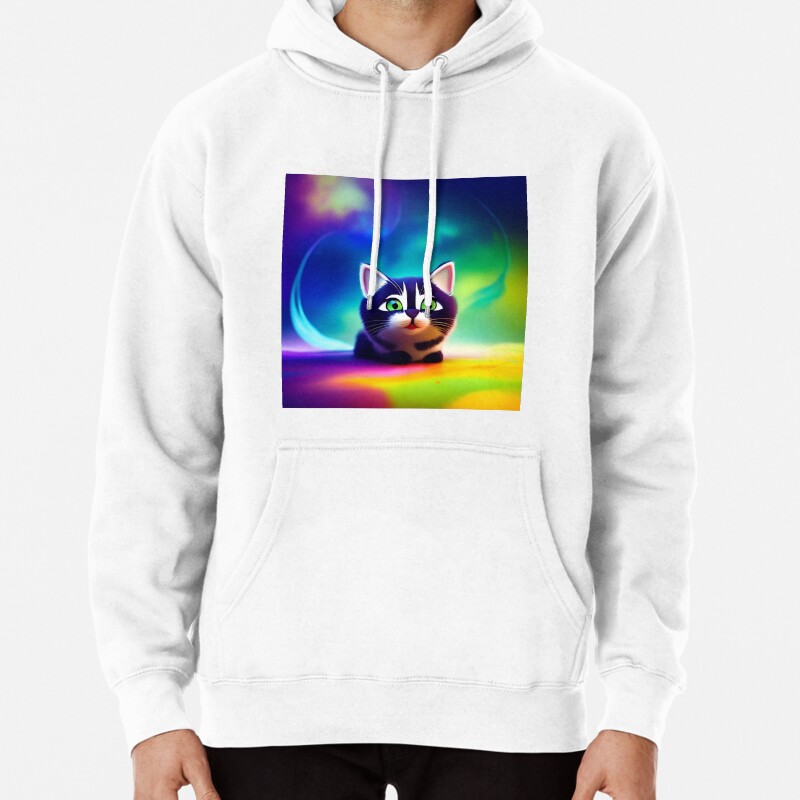 Cute Cat Miaw 612 Pullover Hoodie