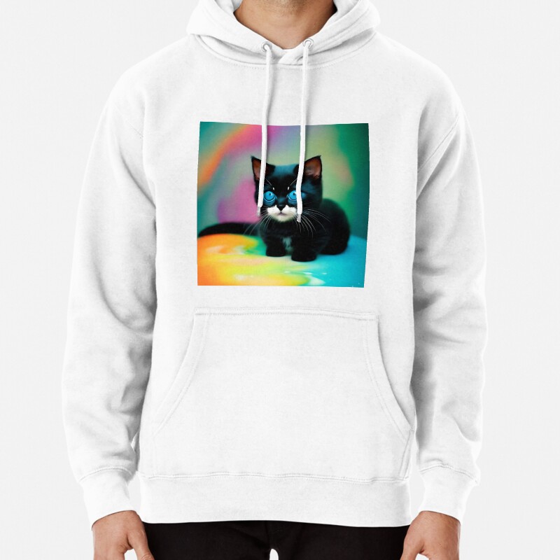 Cute Cat Miaw 628 Pullover Hoodie
