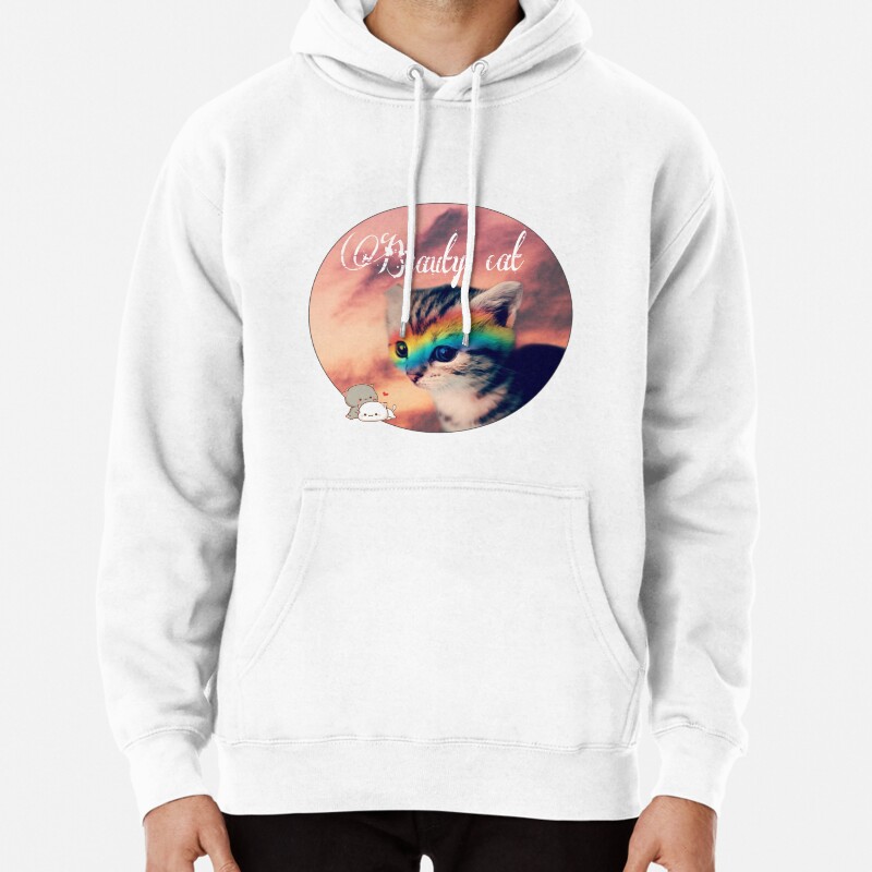 Cute cat Pullover Hoodie