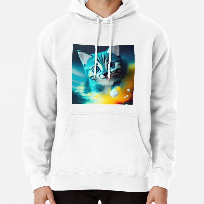 Cute Cat Miaw 308 Pullover Hoodie