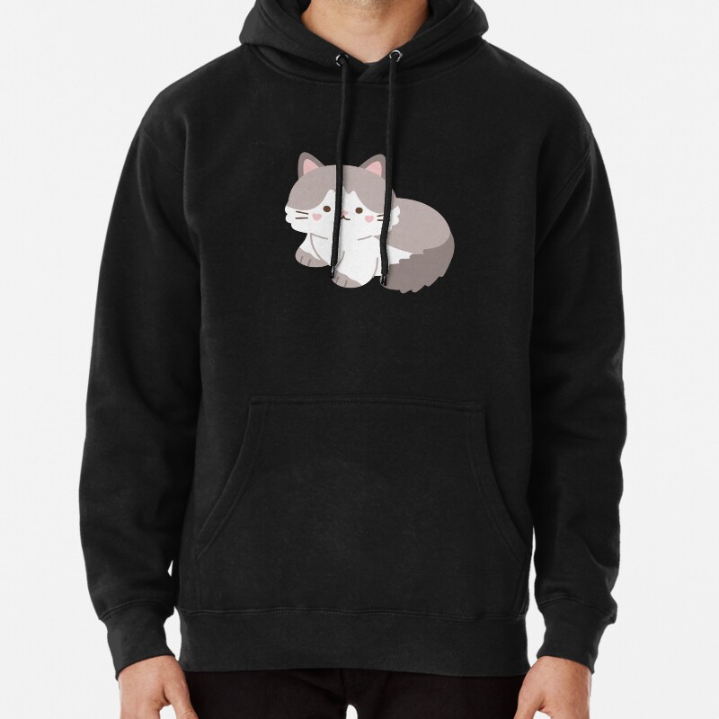 Cat cute Pullover Hoodie