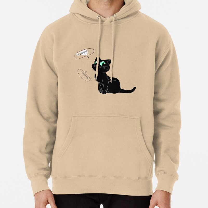Cute cat Pullover Hoodie