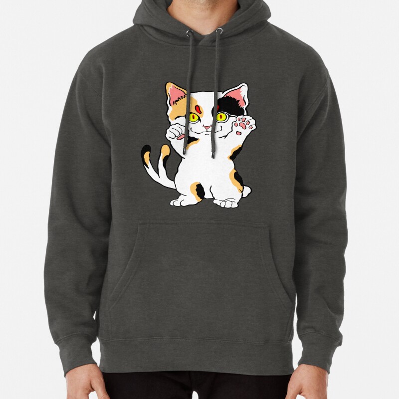 Cute cat Pullover Hoodie